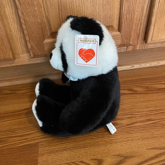 🎈🎈🎈HUGFUN INT’L INC 16” Panda bear stuffed animal gifts Toys - Picture 3 of 6
